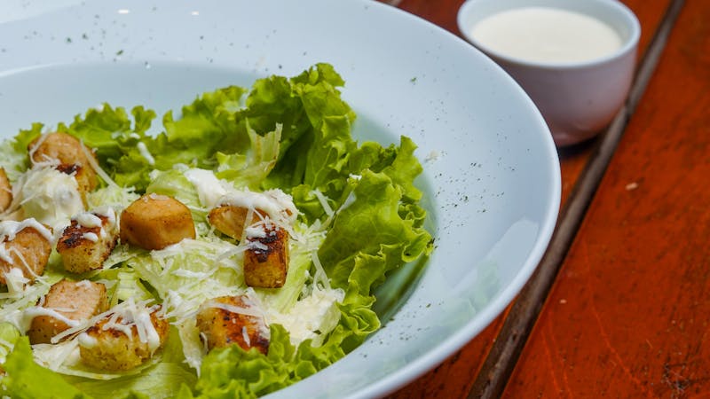 Classic Caesar salad at Anthony's coal fired pizza