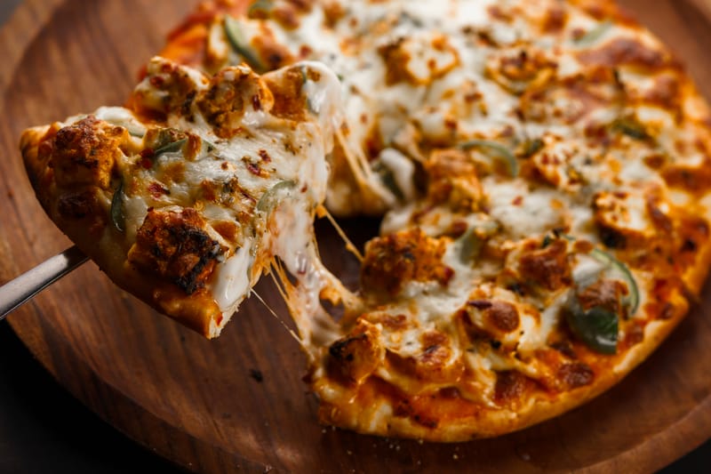 Baked ziti with mozzarella at Anthony's coal fired pizza